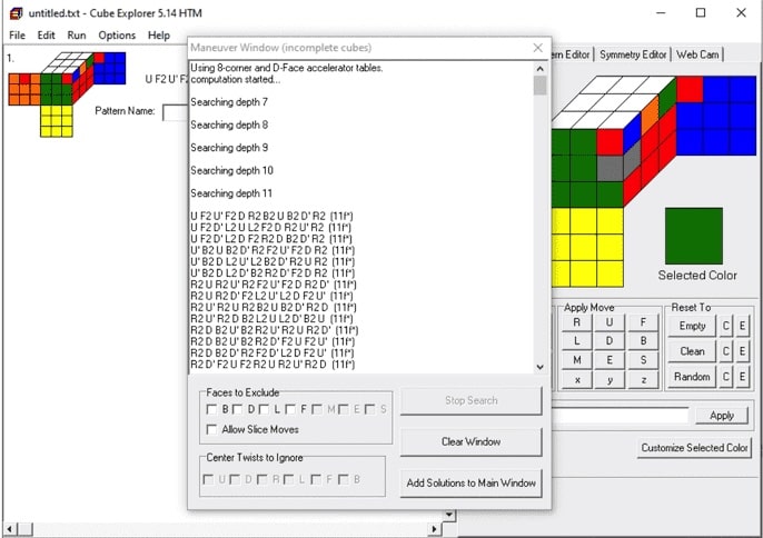 speedcube algoritmus fyft